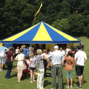 One of our Big Tops on the field for a School Fete