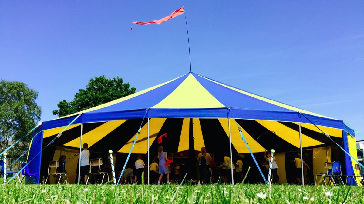 Big Top hire in Balckburn and Lancashire